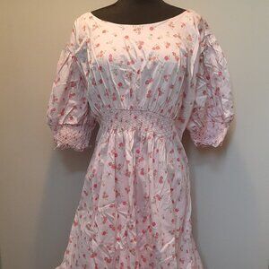 Dondolo Cottagecore Rose Maxi Dress XL
